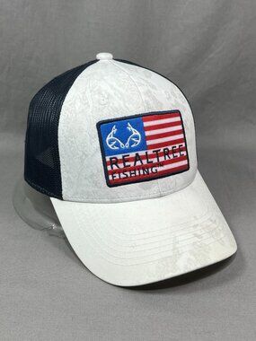 Realtree Fishing Camo OC Outdoor Strapback Hat Antlers Camouflage Hunting Mens